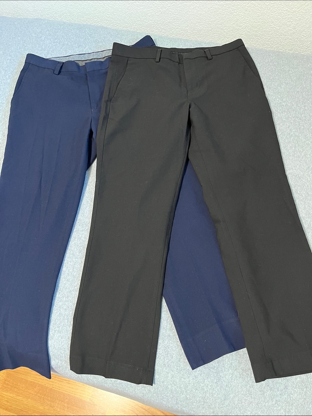 Boys Dress Pants Bundle Lot Black and Navy Youth XL Trousers